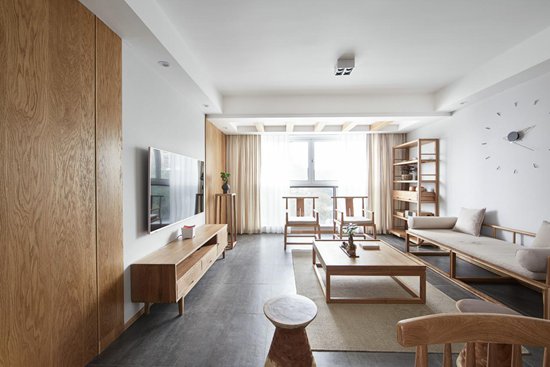 標(biāo)題一：130m2新中式風(fēng)格，東方禪意，不期而遇