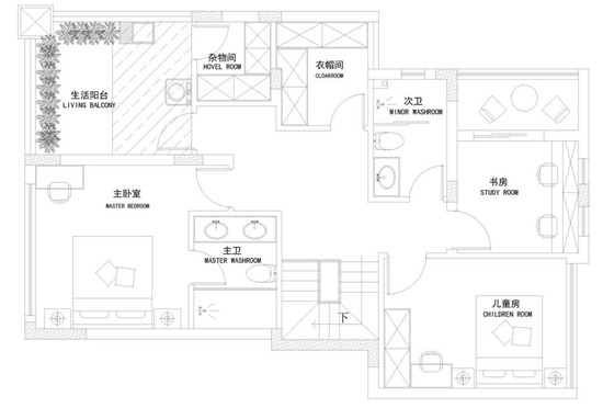 三代同堂怎么住才舒適？這里剛好有套合適的新古典案例，你可以看看！