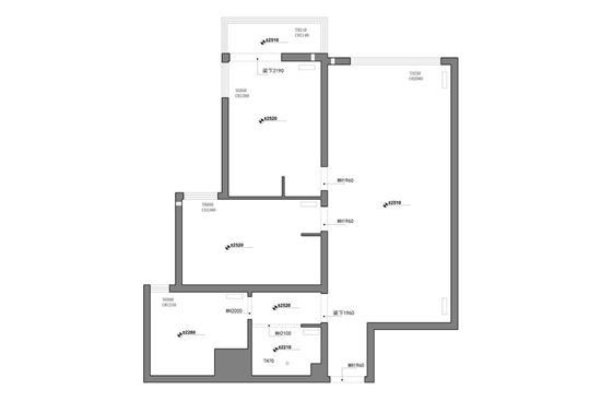 90㎡三代同堂之家，利用餐廳2㎡增加1間房！