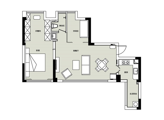 超大衣帽間！獨(dú)居女博士的70㎡美式小屋，用暖黃布置空間，美的夢幻~