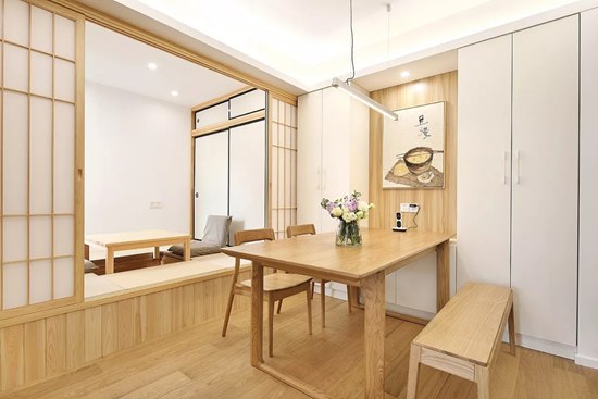 90㎡兩居室原木日式風(fēng)格，感受別樣的細(xì)膩！