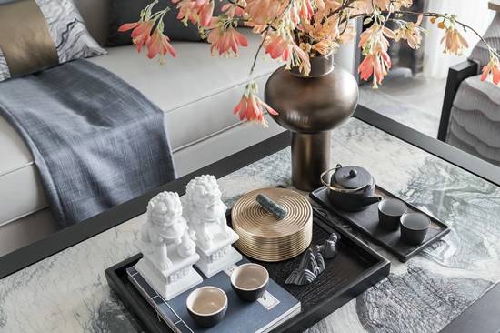 古風(fēng)水墨元素，打造新中式126㎡四居室，展現(xiàn)最高級(jí)的東方美感世界
